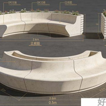 海南GRC花箱坐凳制造厂家