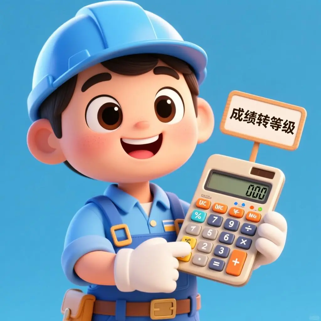 分数转等级成绩小程序