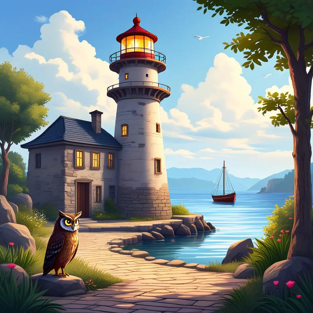 猫头鹰和灯塔游戏陈列馆