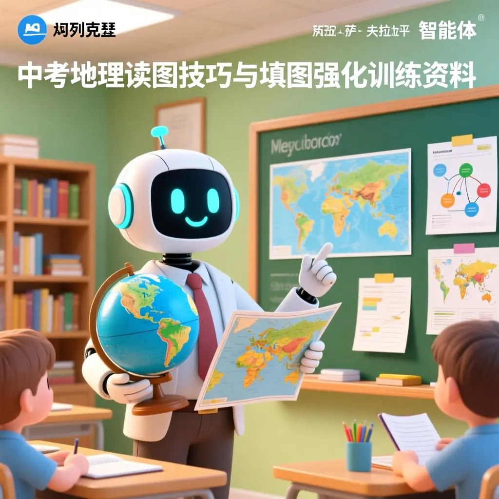 中考地理读图技巧与填图强化训练资料