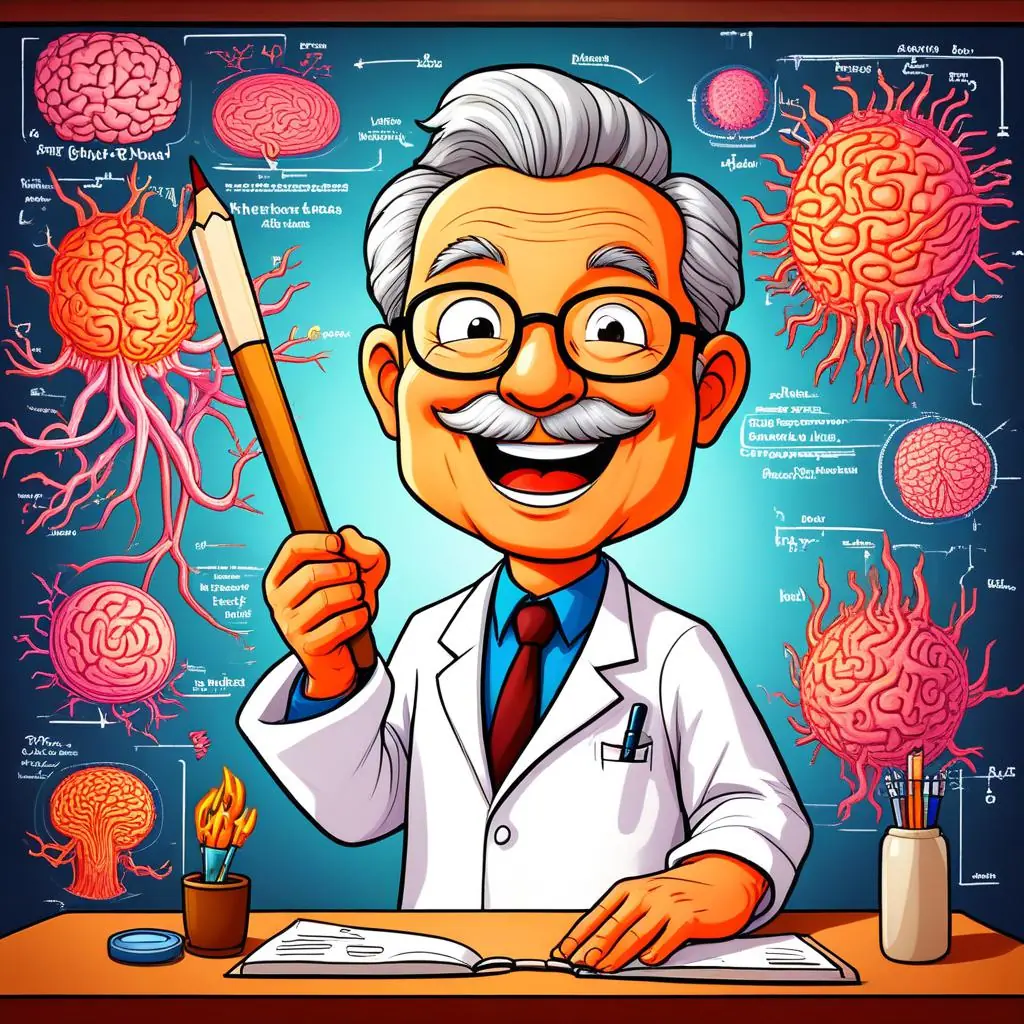 神经认知小导师郭明熙创作