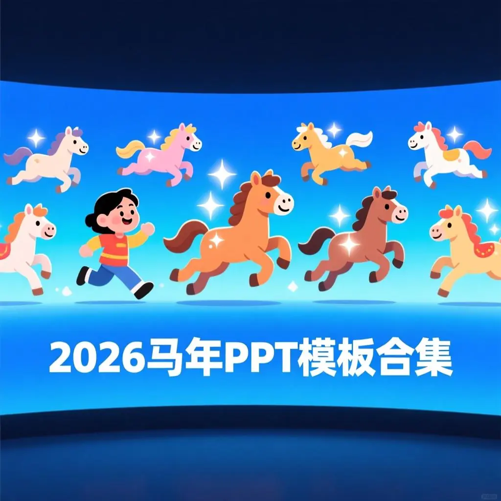 2026马年PPT模板合集