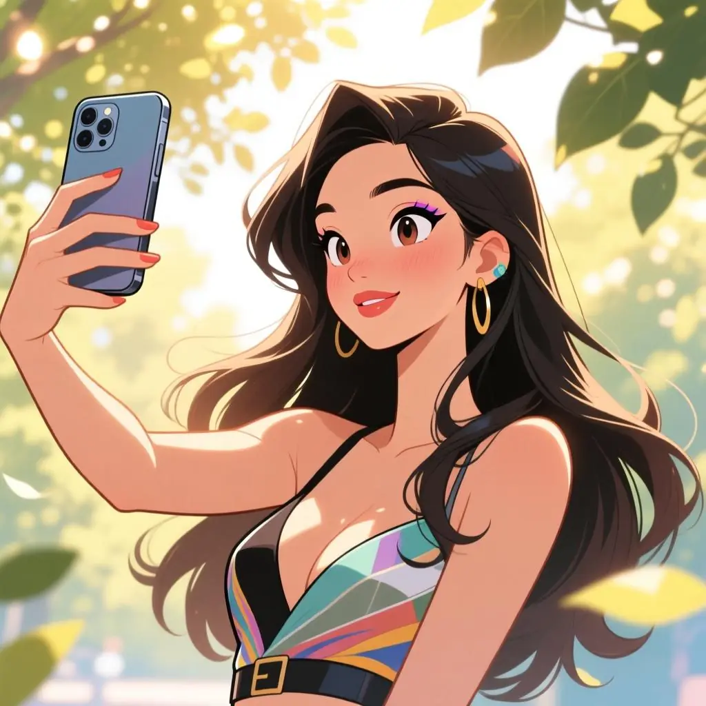 性感美女自拍小助手