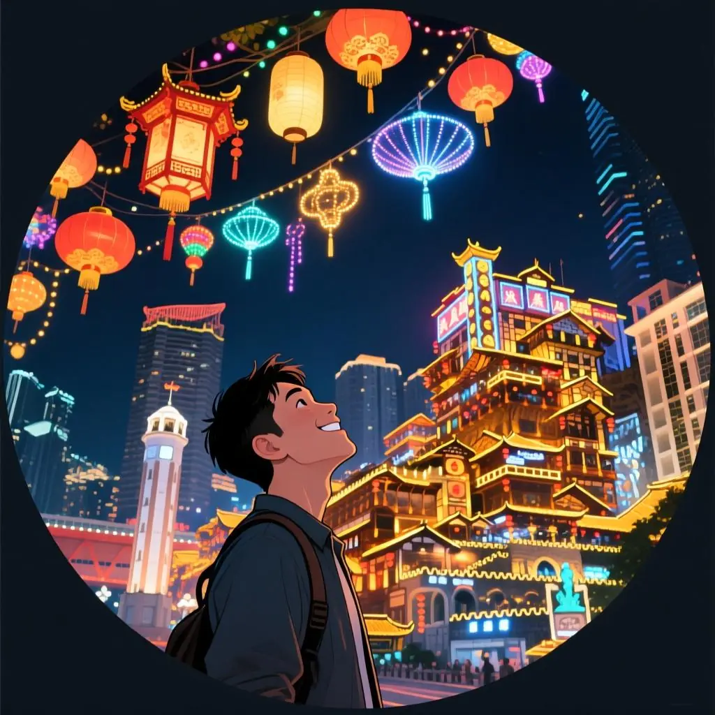 重庆景观灯小助手