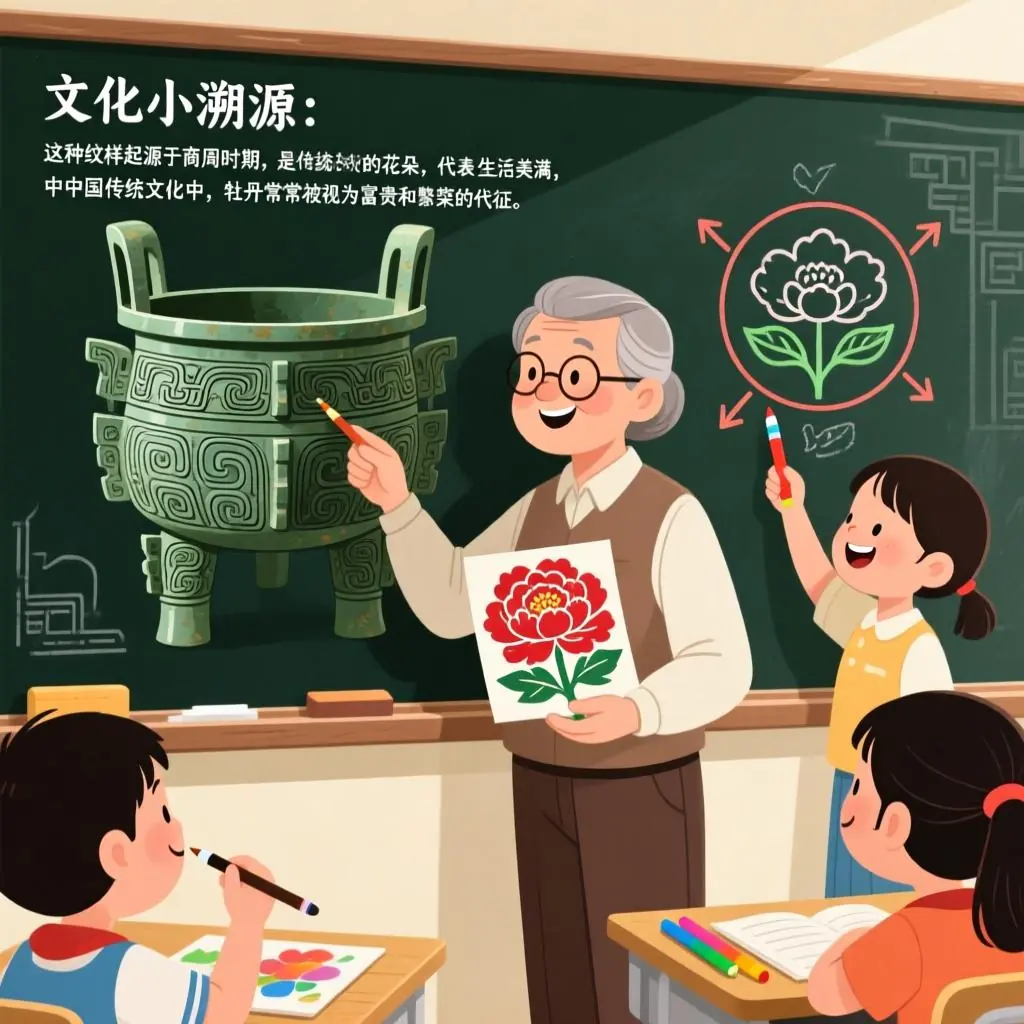 传统纹样小导师