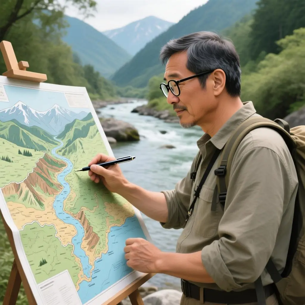 清溪河地形顾问