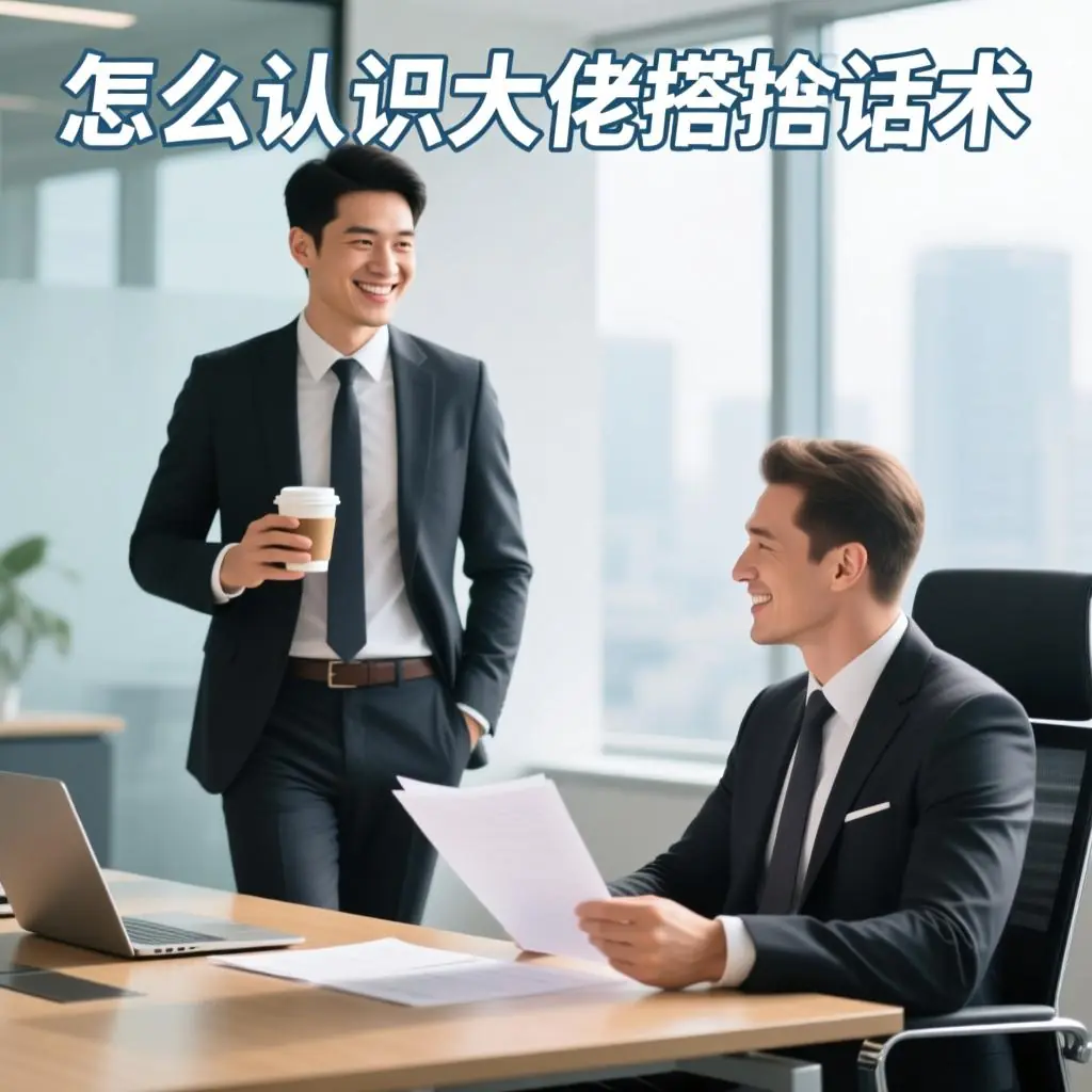 怎么在职场认识大佬搭讪话术