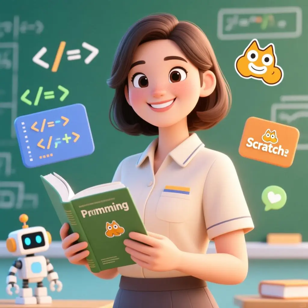 少儿编程知识分享小助手