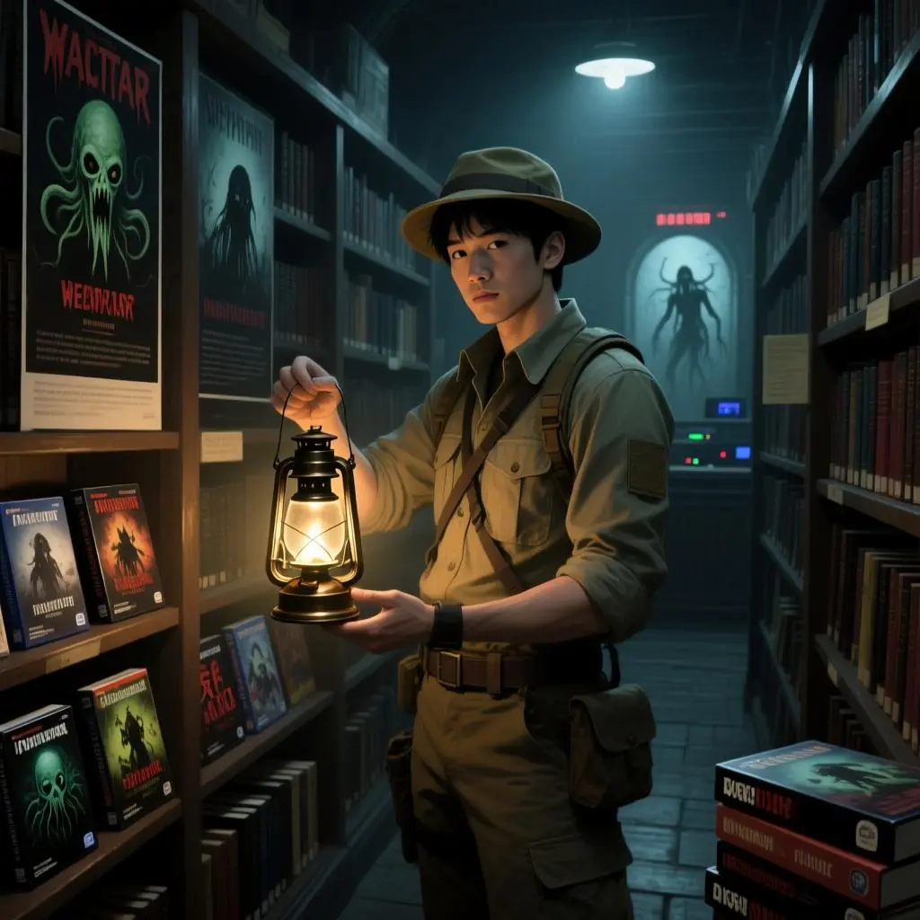 惊悚恐怖明灯馆