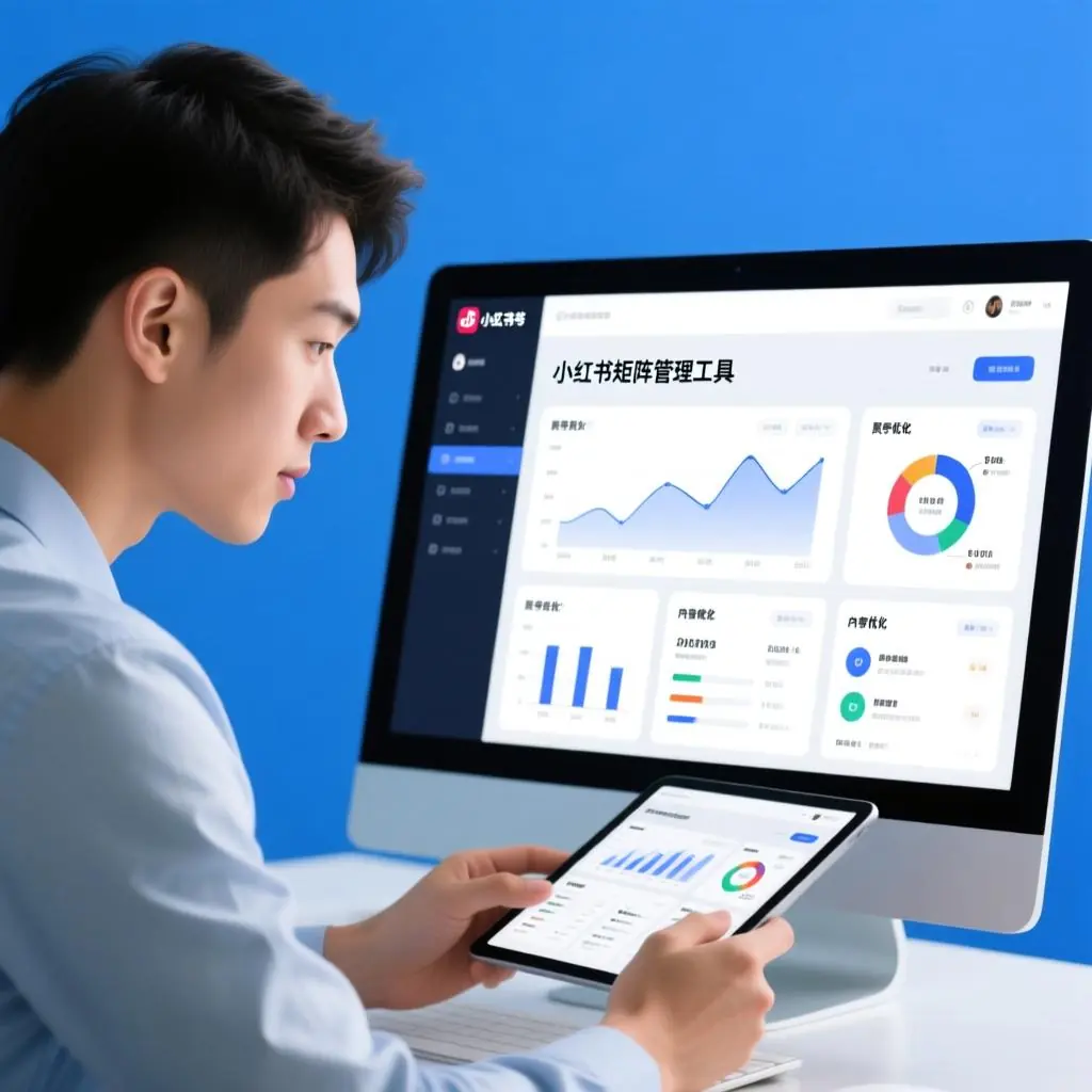 小红书矩阵管理工具