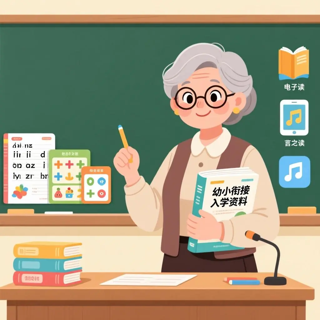 幼小衔接资深幼师入学资料