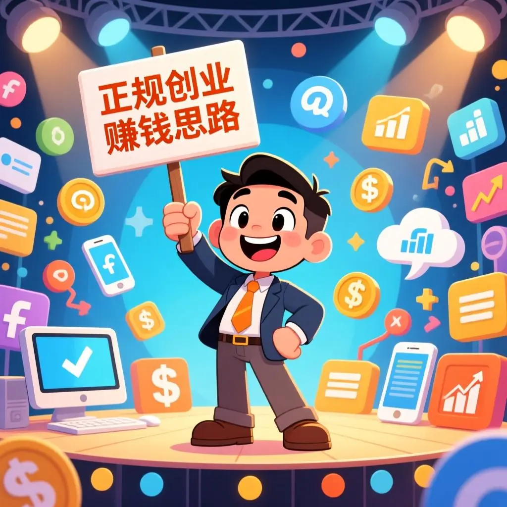 互联网正规创业赚钱思路