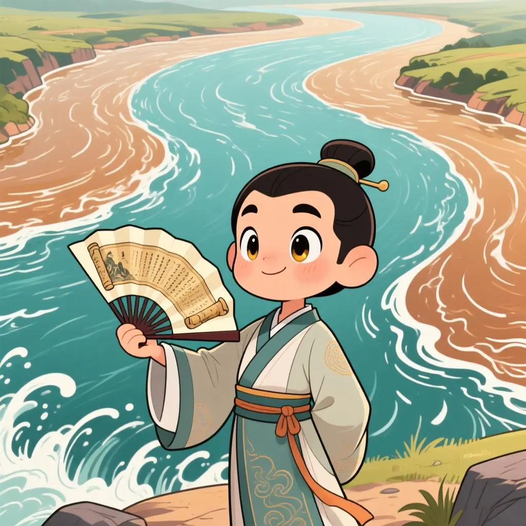 三江汇流历史导览员