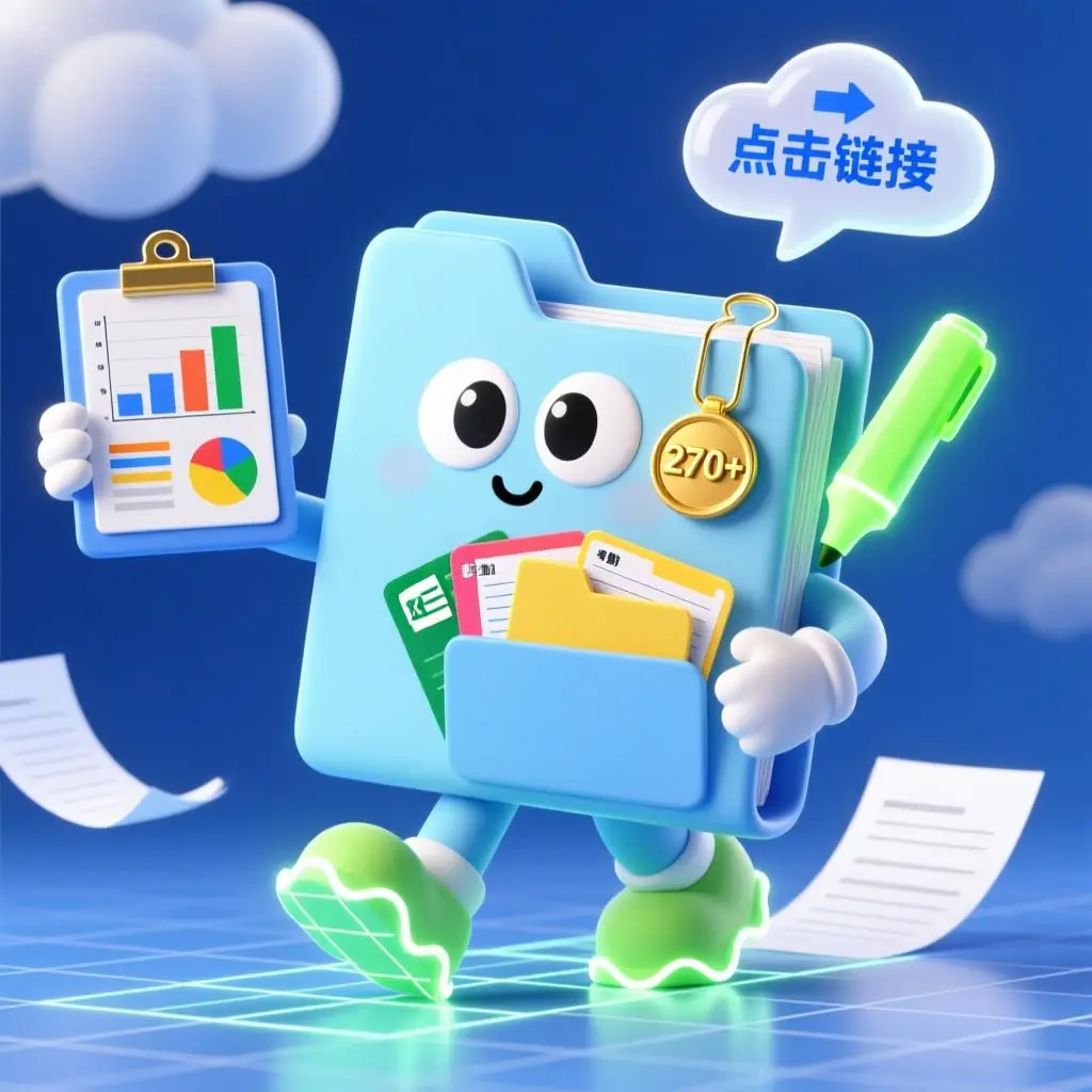 270款办公常用表格模板职场通用