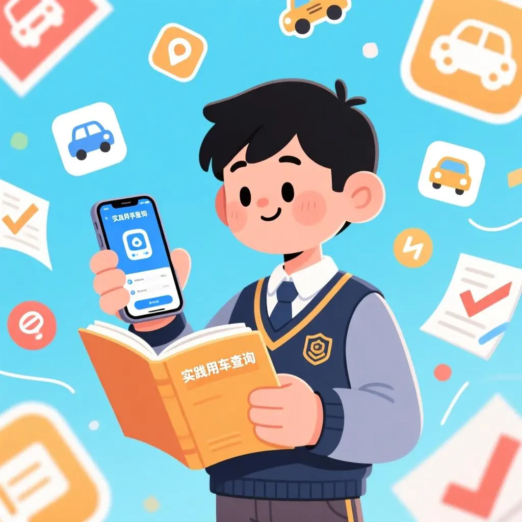 冶能学院期末考试信息及实践用车查询助手