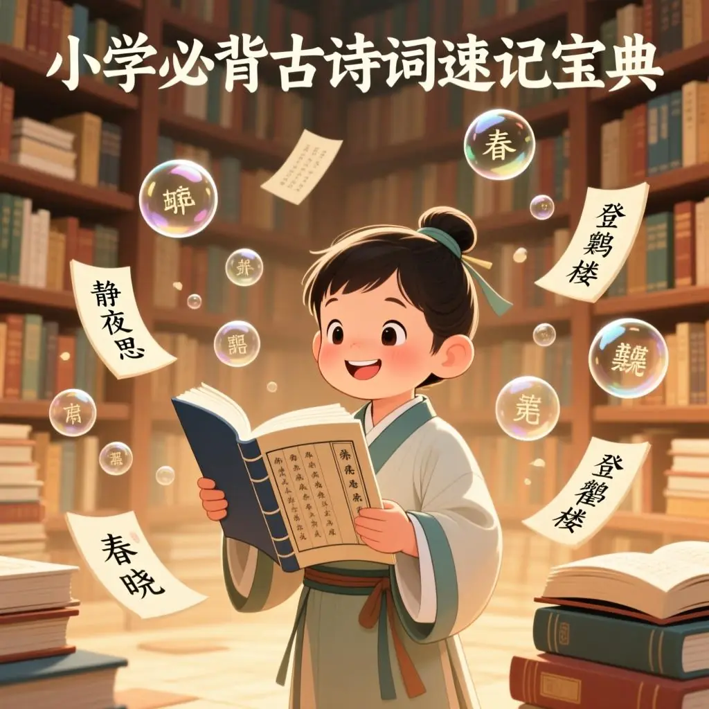 小学必背古诗词速记宝典