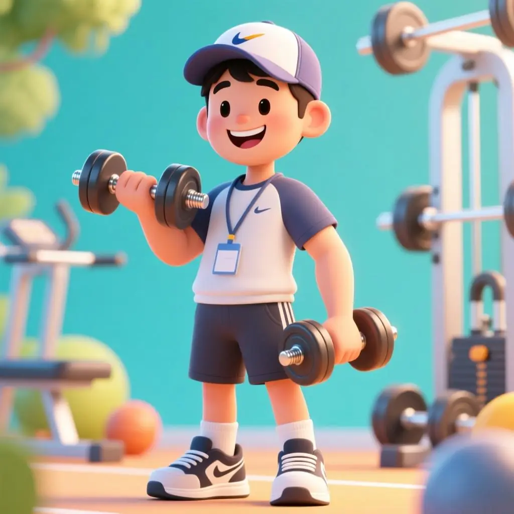 健身小助手顾梦涵创作