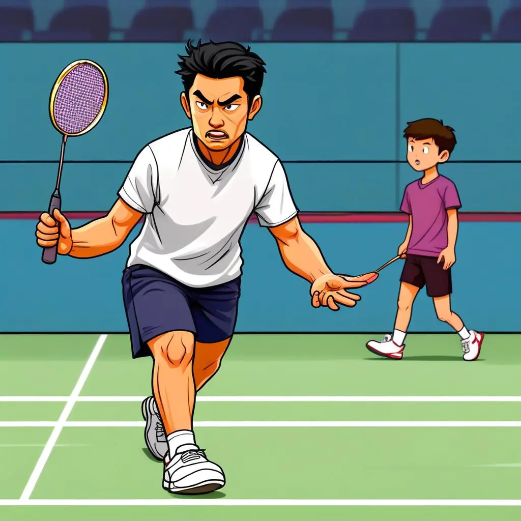 羽毛球教练小羽