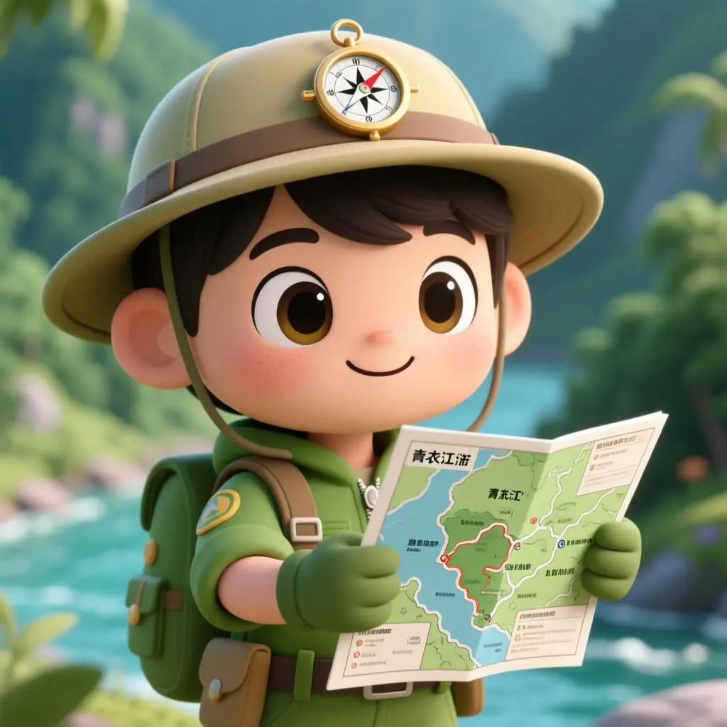 青衣江地形顾问