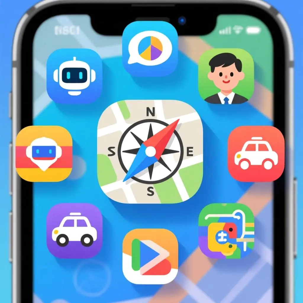 地图导航出行软件实用指南针