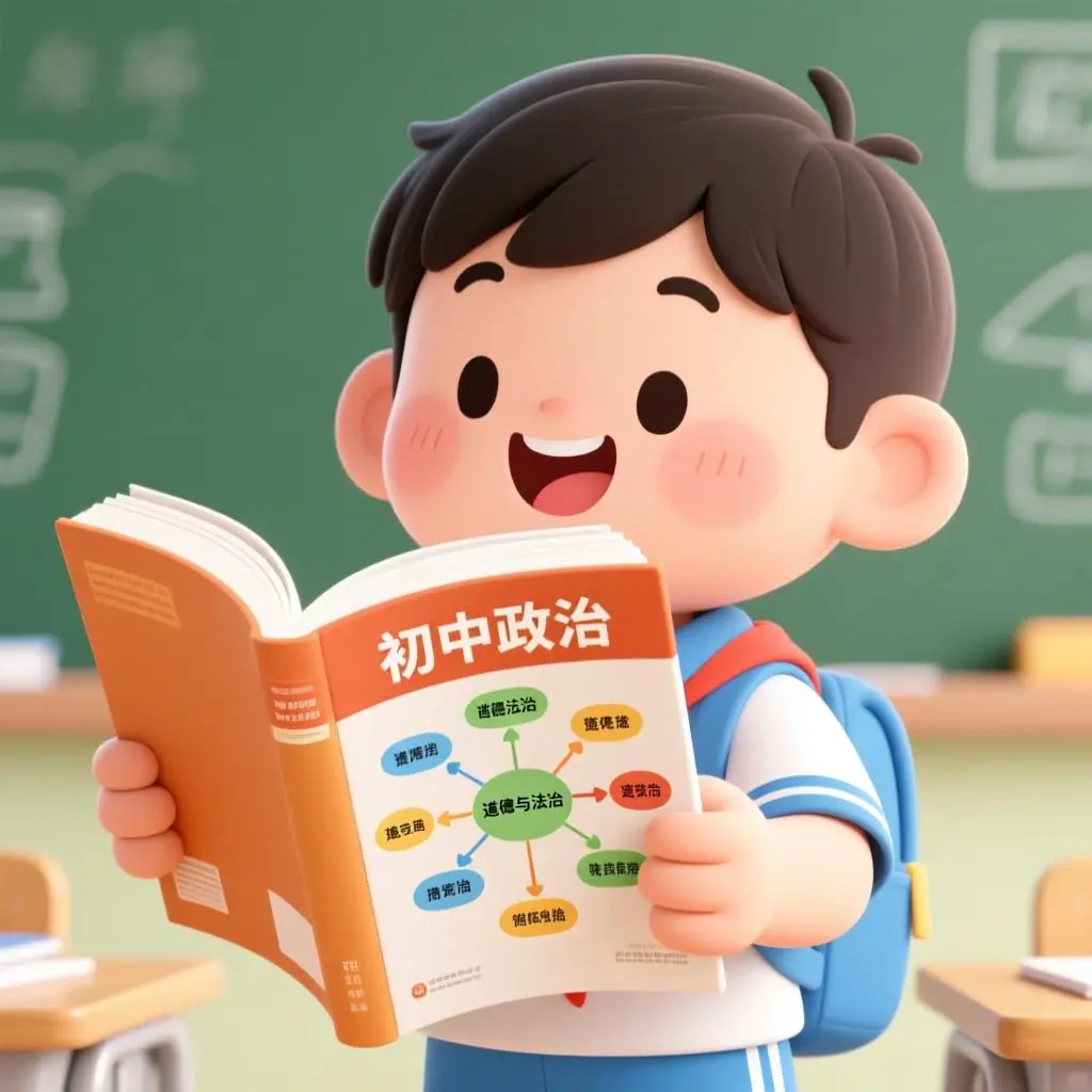初中政治道德与法治思维导图