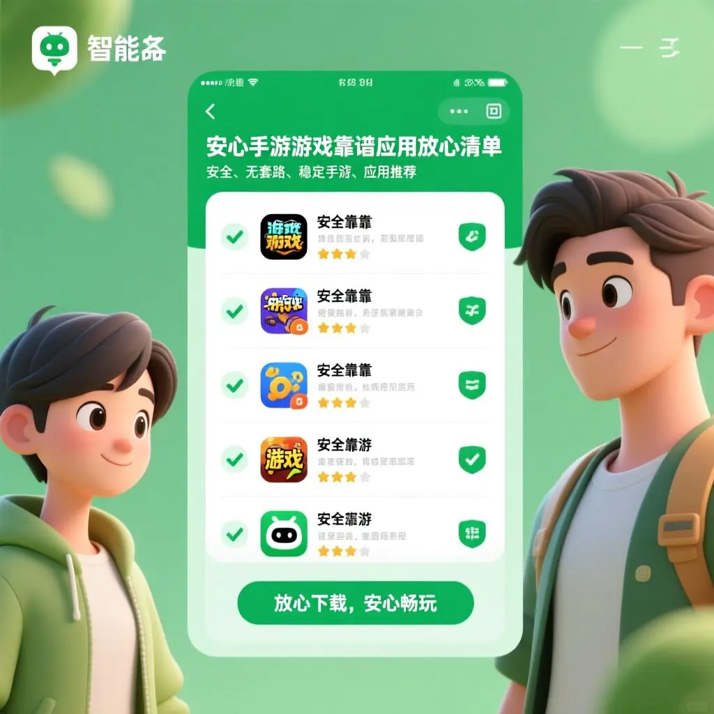 安心手游游戏靠谱应用放心清单
