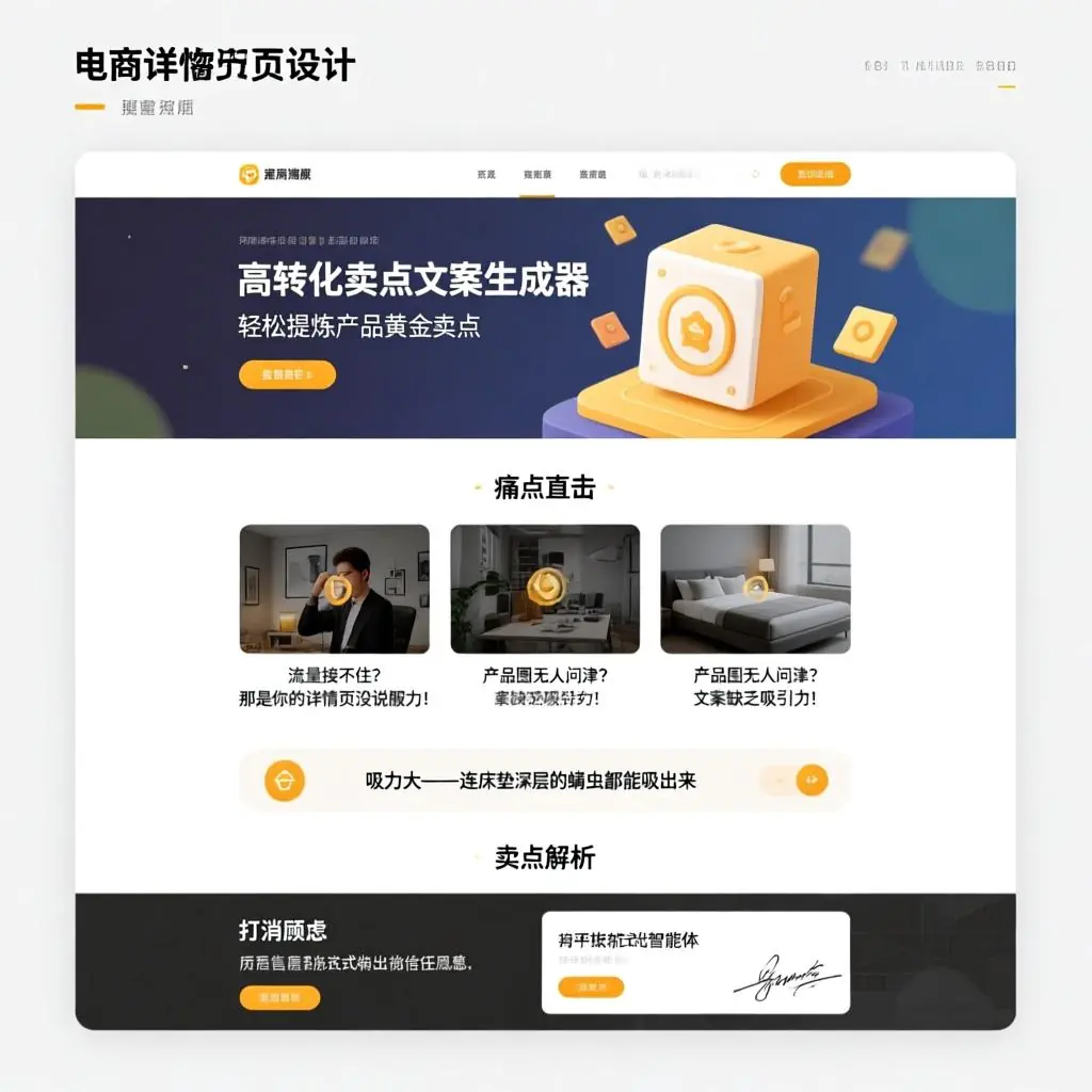 淘宝拼多多详情页高转化卖点文案