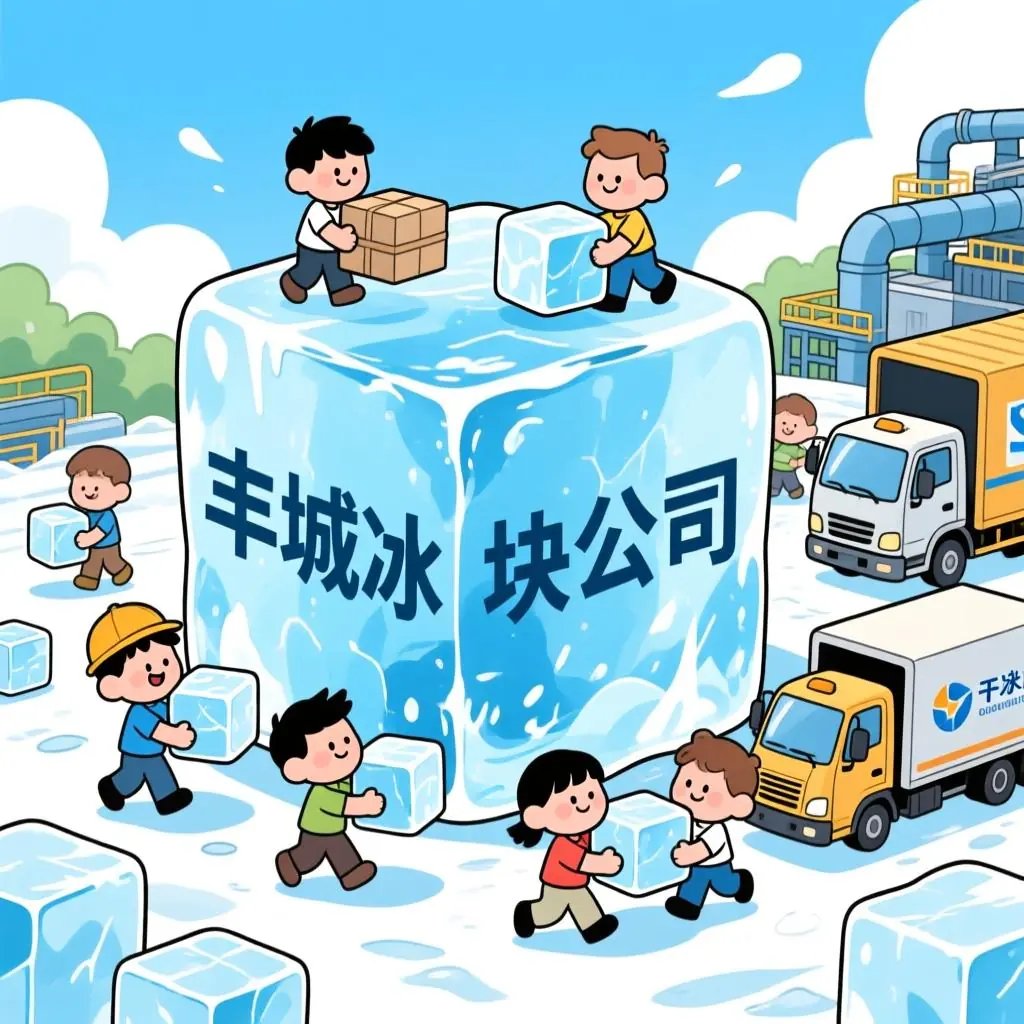 丰城冰块公司配送降温冰块工业冰块干冰