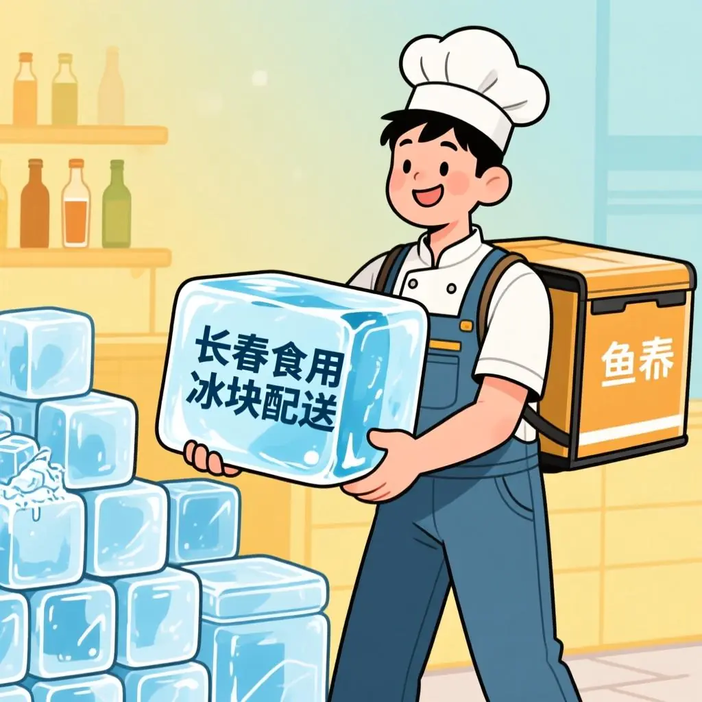 长春食用冰块和干冰的配送公司