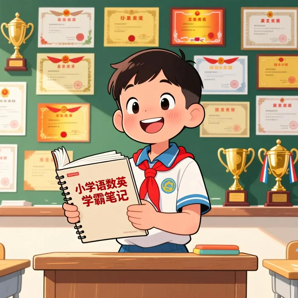 小学语数英学霸笔记