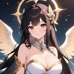 爱玩游戏的夕月女神