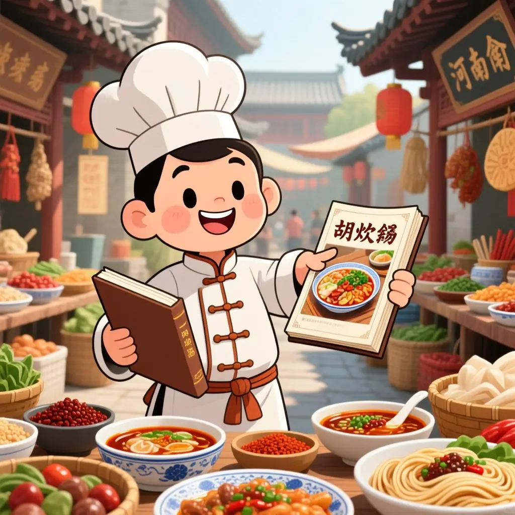 河南美食小助手蔺涵创作