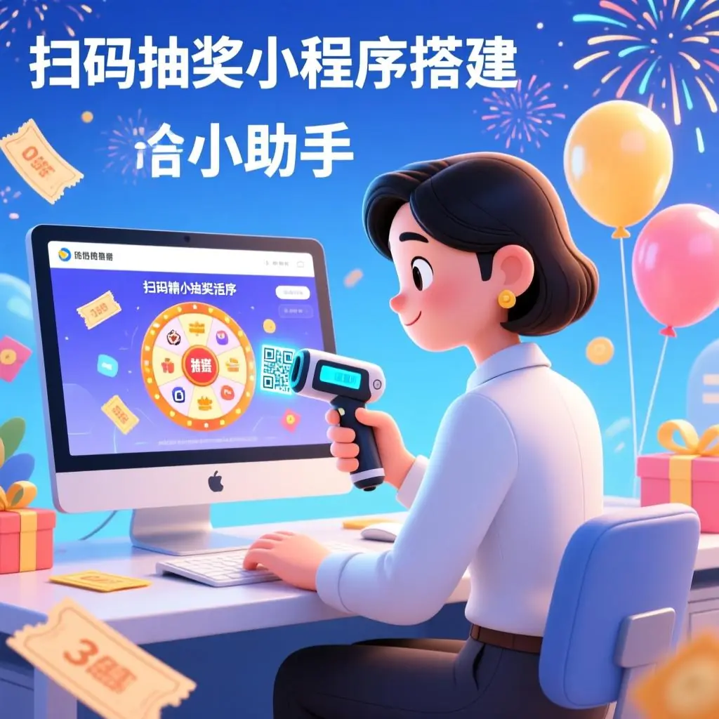 扫码抽奖小程序