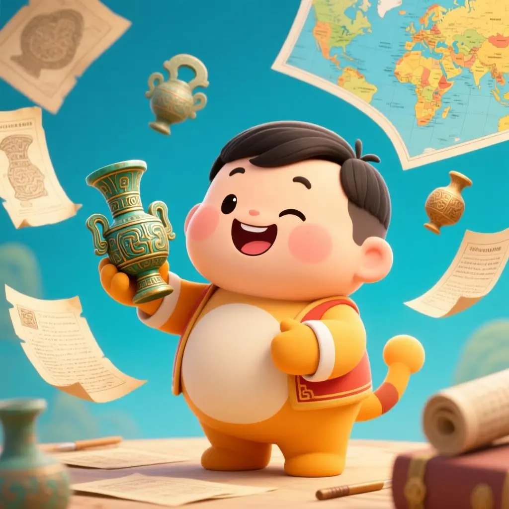 河南省文物小灵通张晨曦出品