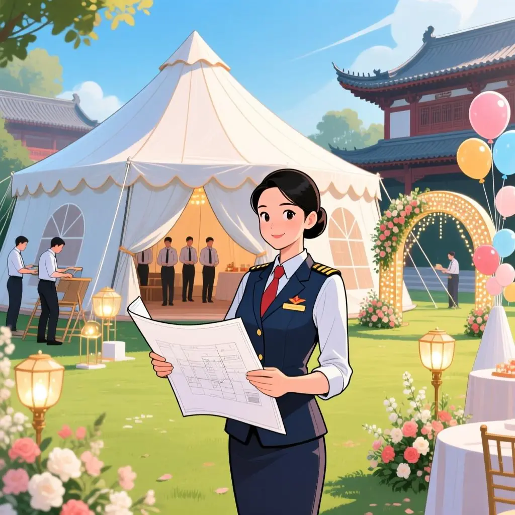 河南婚礼篷房出租