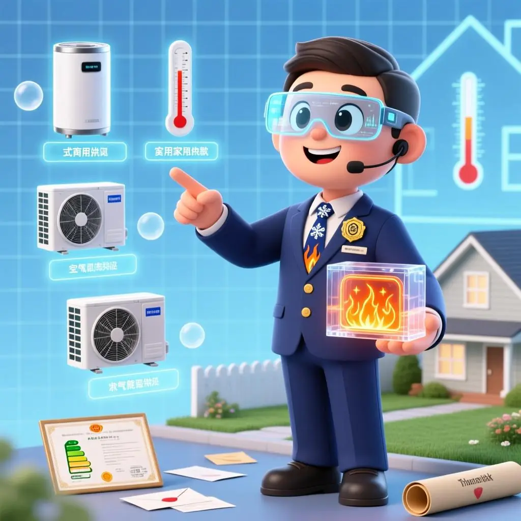 家用空气能采暖设备