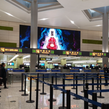 上海虹桥火车站广告