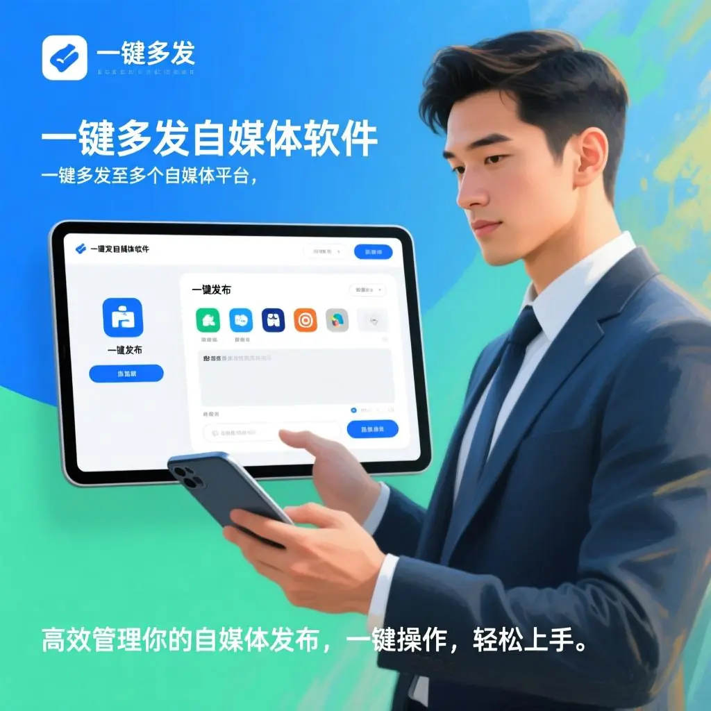 一键多发自媒体软件