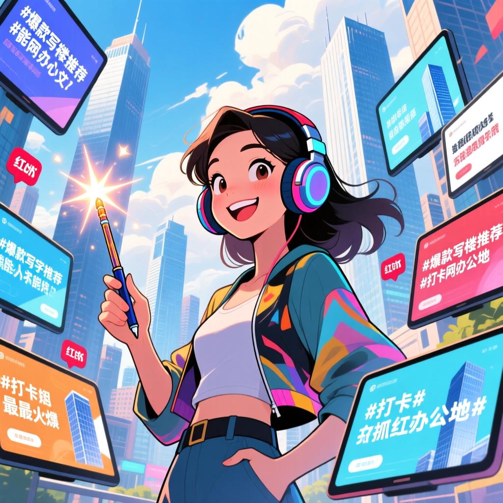 小红书写字楼推广文案