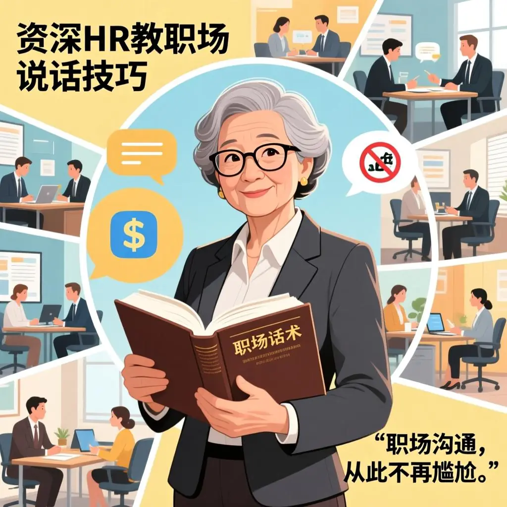 资深HR教职场说话技巧