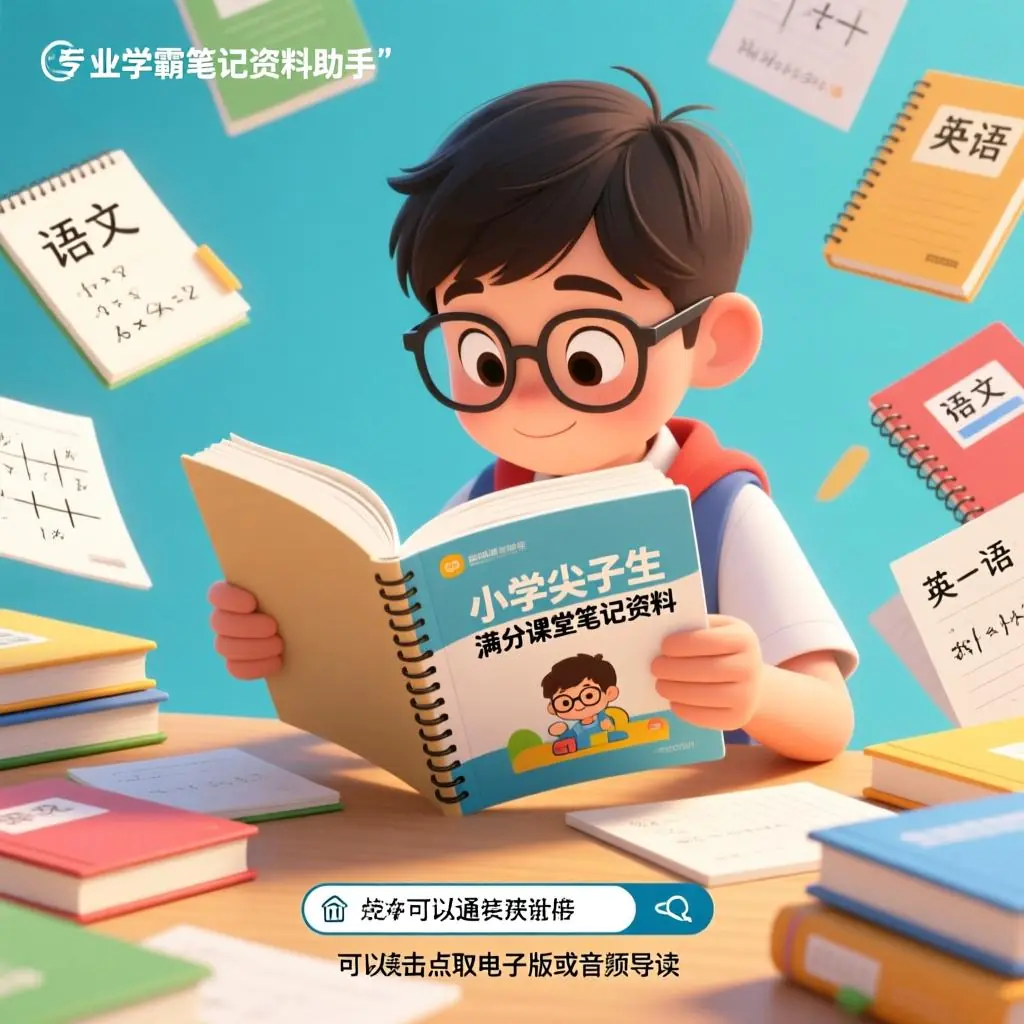 小学尖子生满分课堂笔记资料