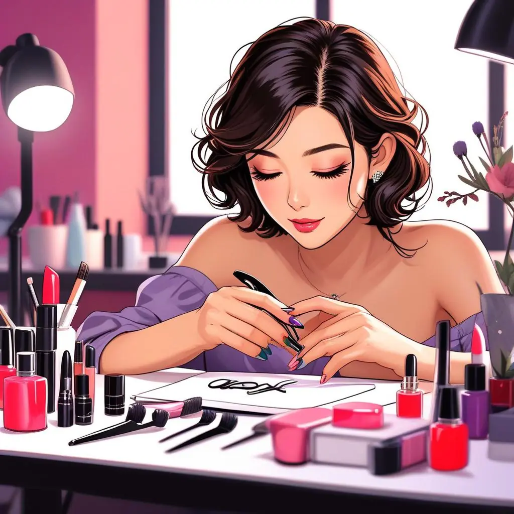 贝西美甲美睫在线设计