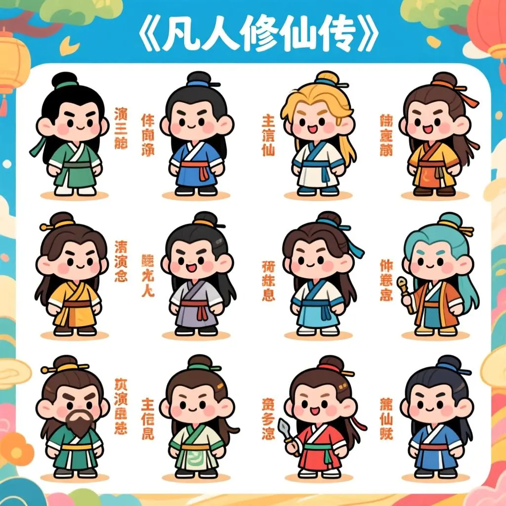 凡人修仙传电视剧演员信息