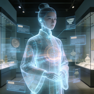 河南省博物馆解说员小A