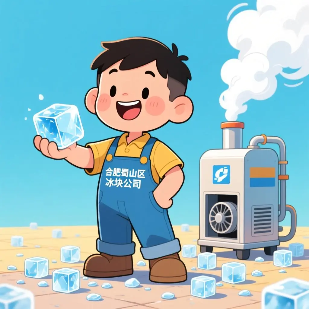 合肥蜀山区冰块公司配送食用降温冰块干冰厂