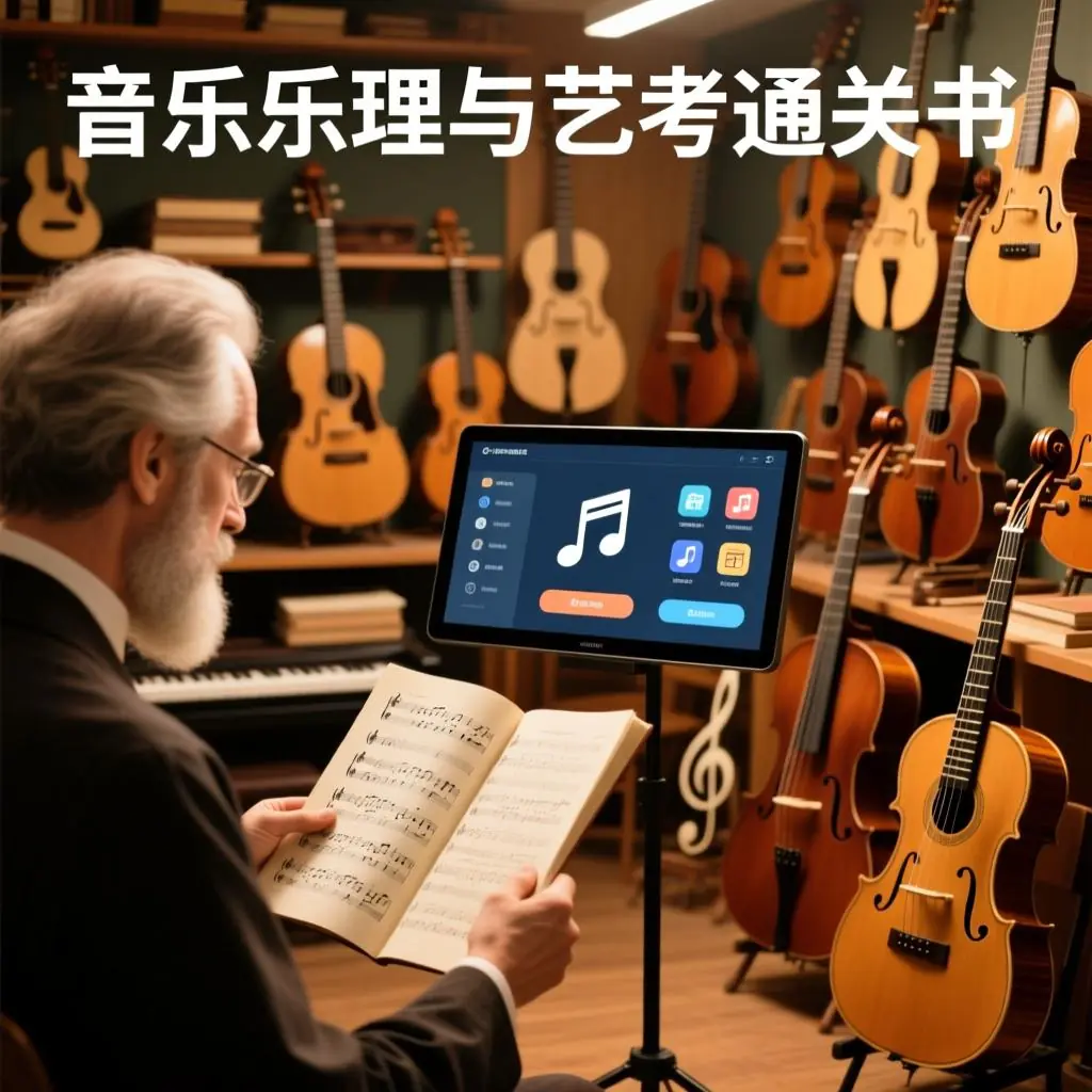 音乐乐理与艺考通关书
