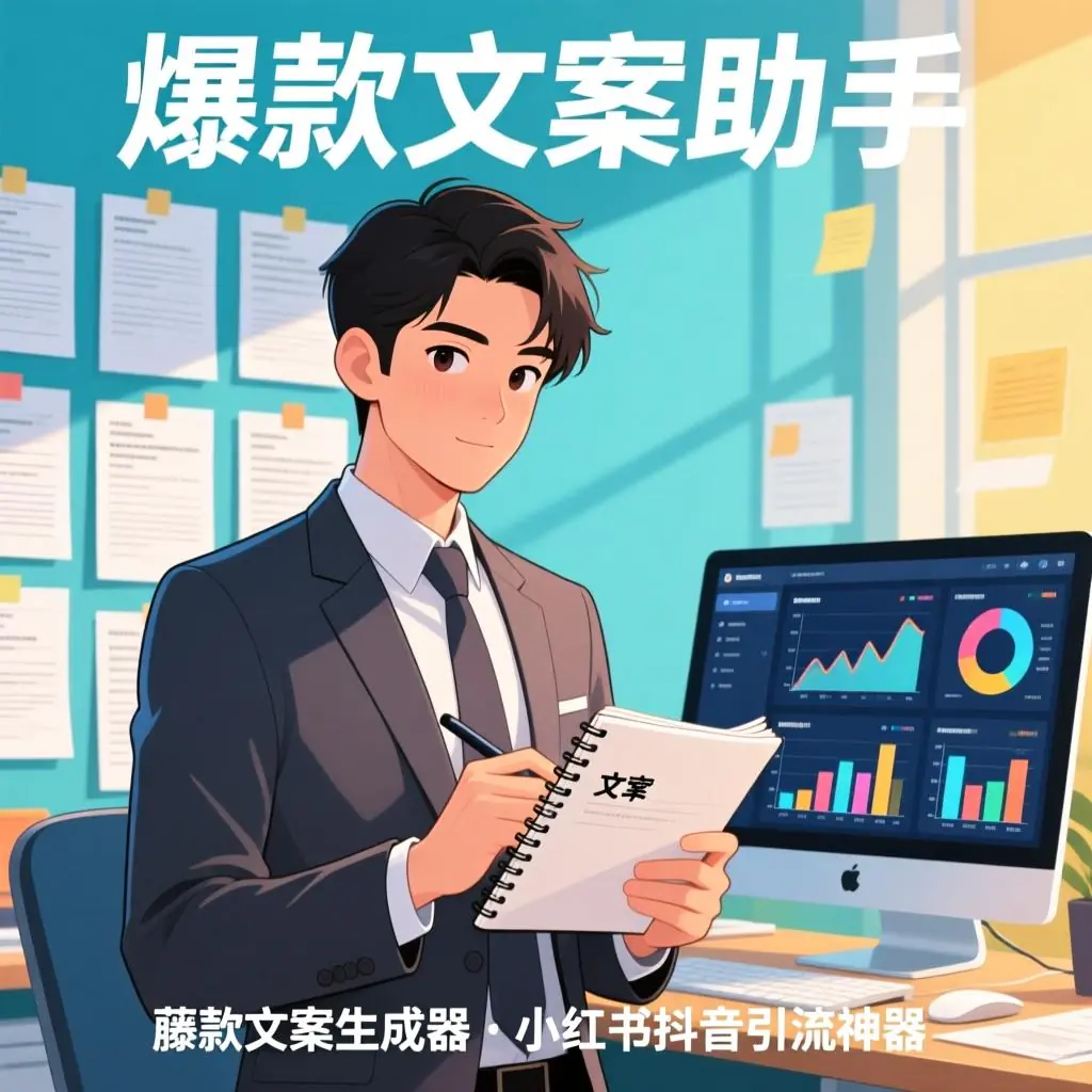爆款文案生成器小红书抖音引流神器