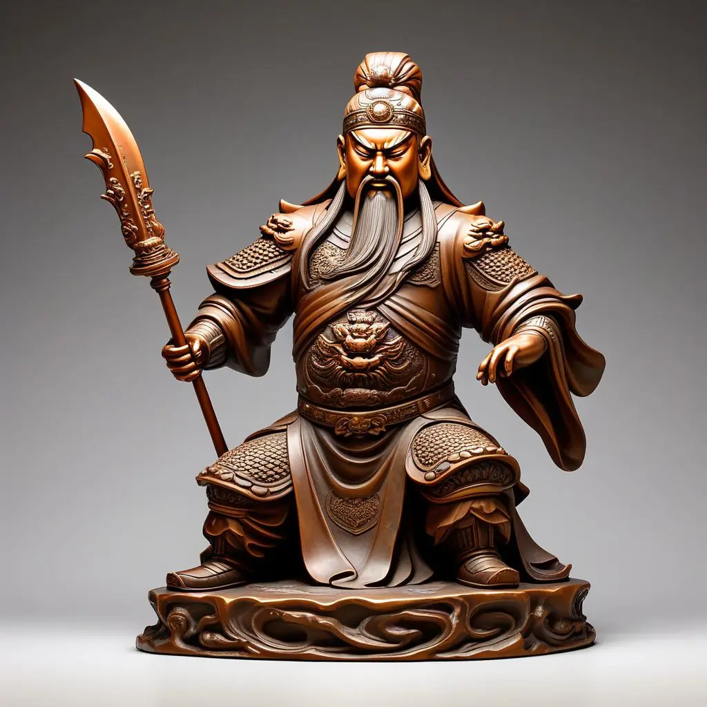 关公铜像专家助手