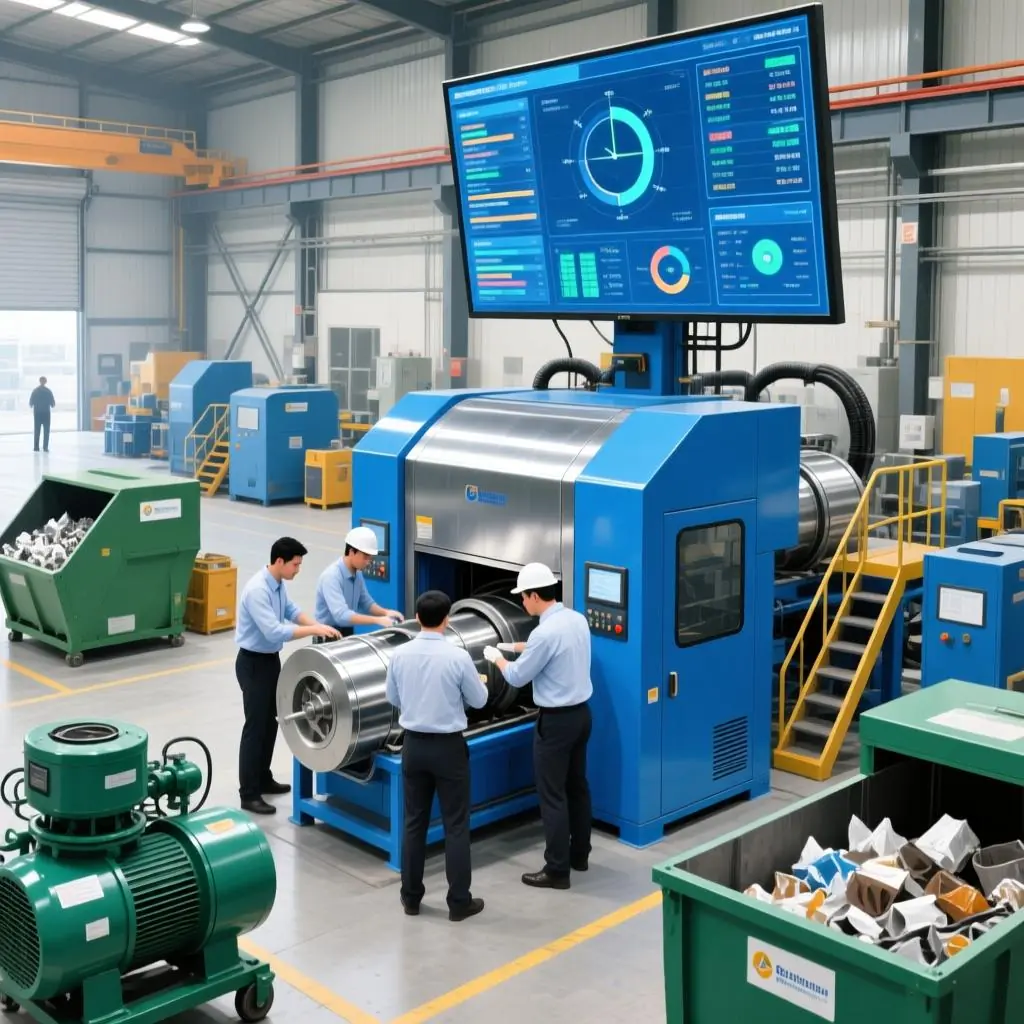 移动式垃圾压缩设备