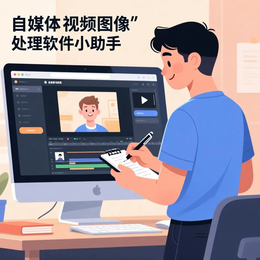 自媒体视频处理软件小助手